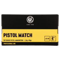Boite de 50 cartouches RWS Pistol Match