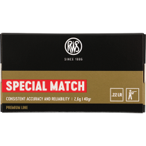 Boîte de 50 cartouches RWS SPECIAL MATCH