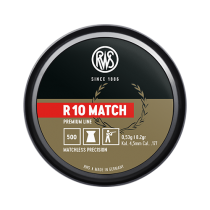 Boîte de 500 plombs RWS modèle R10 MATCH - Carabine