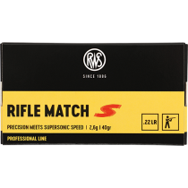 Boite de 50 cartouches RWS Rifle Match S