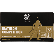 Boîte de 50 cartouches RWS BIATHLON COMPETITION