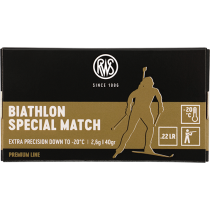 Boîte de 50 cartouches RWS BIATHLON SPECIAL MATCH